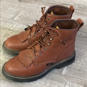 ARIAT Boots Size 6 B Brown Leather